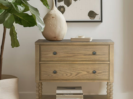 2 Drawer Accent Chest - Natural
