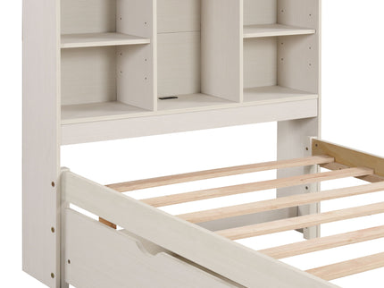 Bed Frame With Built In USB Port And 2 Drawers