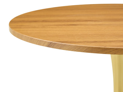 Round Dining Table With Thickened Top For Kitchen