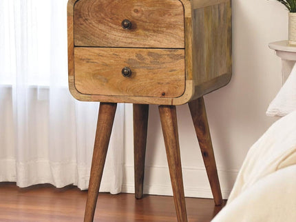 Curved Nightstand,