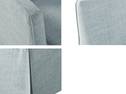 Traditional Design London Skirted Swivel Chair