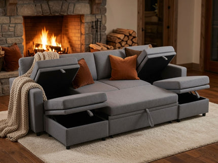 Square Ottoman For Living Room