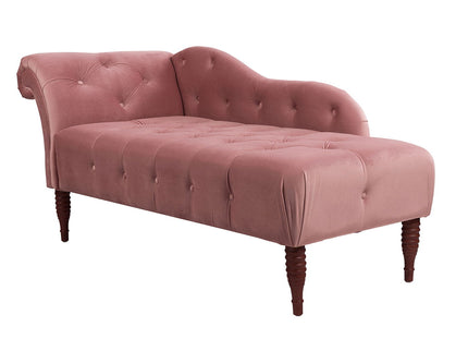 Samuel - Tufted Roll Arm Chaise Lounge