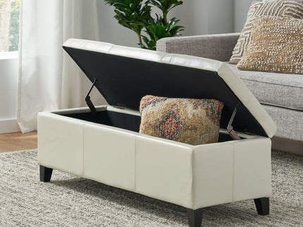Glouster - Contemporary Storage Ottoman