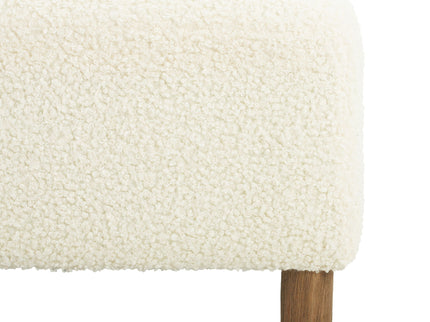 Comfortable Ottoman - White