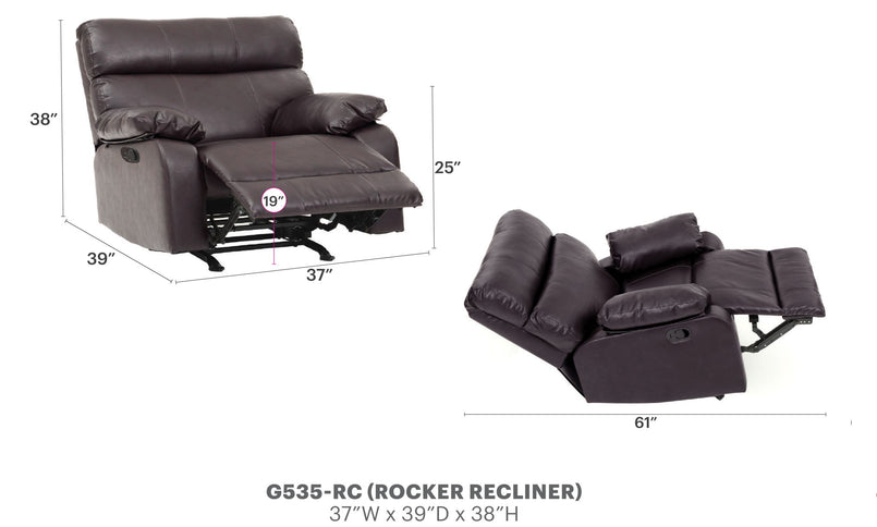 Modern Design Rocker Recliner