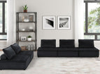 Black / 5 Pc. Sectional
