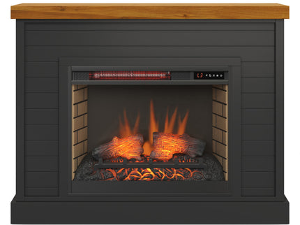 48" Fireplace With Mantel