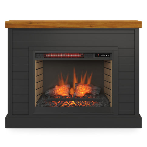 48" Fireplace With Mantel