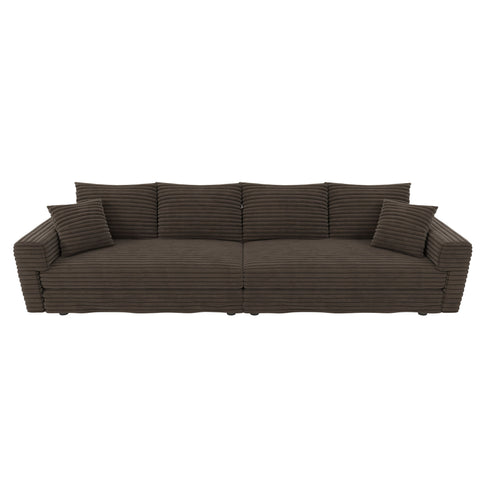 Modern Comfy Upholstered Sofa Cloud Couch & Deep Seat Couches
