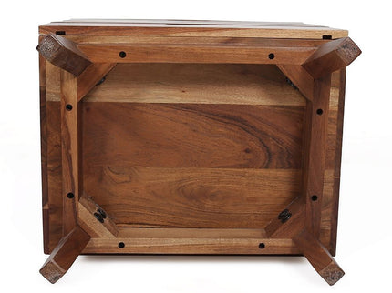 Nightstand Natural Wood - Brown