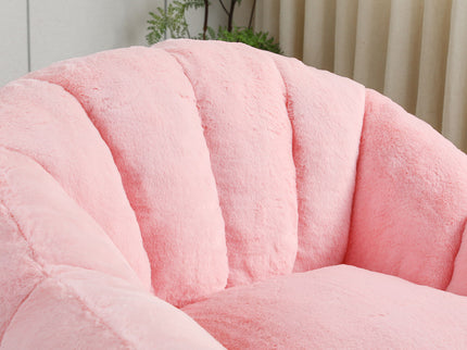 Beanbag Chair, Beanbag Sofa Chair With Armrests Stuffed High Density Foam
