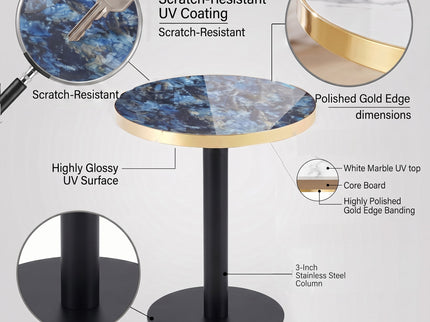 Elegant Round Bistro Table