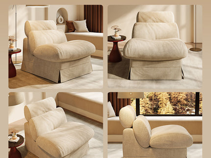 Accent Chair, Soft Medium Firm Upholstery For Living Room