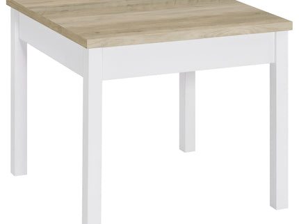 Quintara - 3 Piece Coffee Table Set - Natural / White