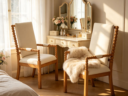 Dining Chairs With Ergonomic Design (Set of 2)