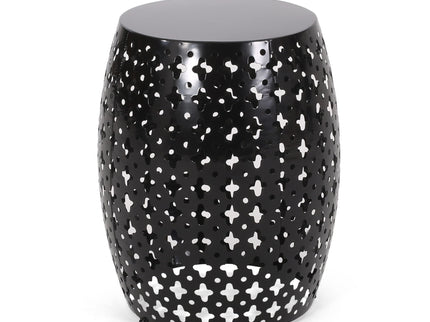 Modern Design, Metal End Table, Large