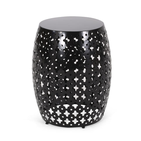 Modern Design, Metal End Table, Large