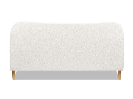 Roman - Curved Headboard Upholstered Platform Bed