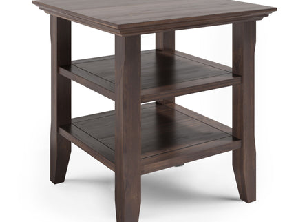 Acadian - End Table - Warm Walnut Brown