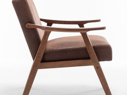 Accent Chair, Classic Mid Century Modern For Extra Seating