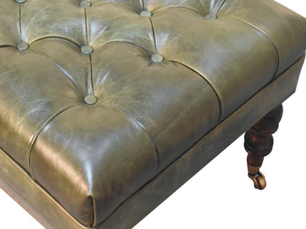 Buffalo - Ottoman With Castor Legs
