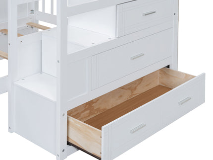 Bunk Bed With Wardrobe, Drawers