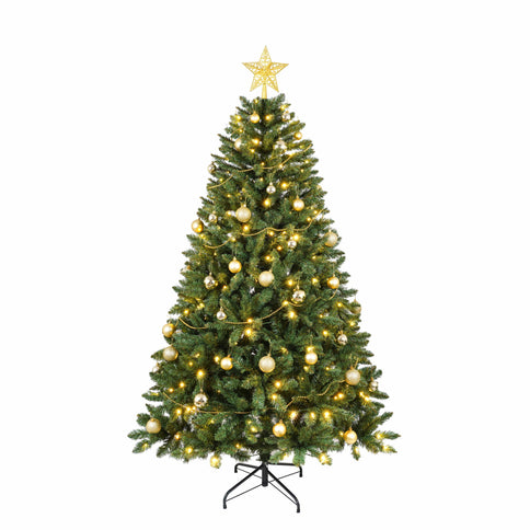 Christmas Tree With Warm Leds