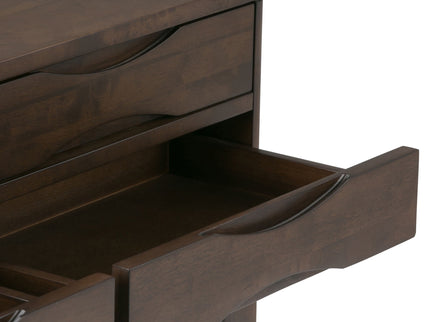 Harper - Hallway Console Table - Walnut Brown
