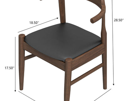 Leon - Mid-Century Modern Dining Chair (Set of 2)