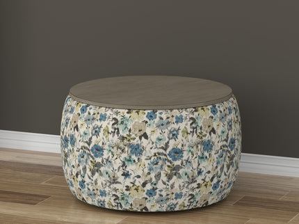 Storage Ottoman - White