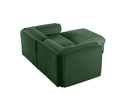 Contemporary Elegant Sofa With Storage And Ottoman