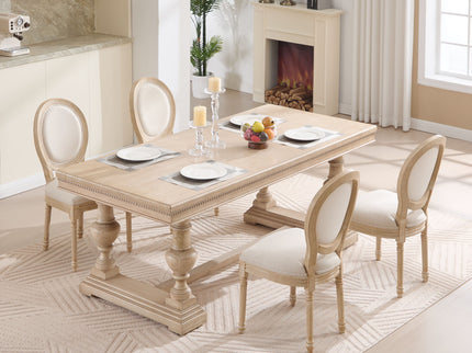 Upholstered With Round Back Dining Chairs (Set of 2)
