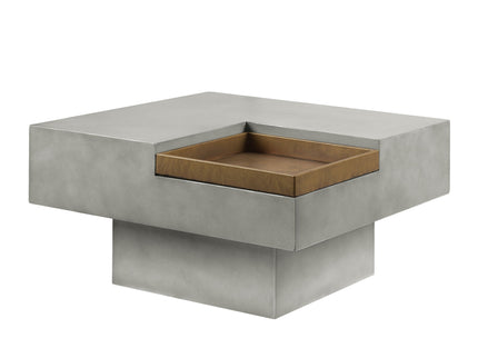 Kailano - Weathered Table - Gray