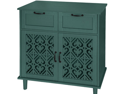 2 Door 2 Drawer Elegant Cabinet