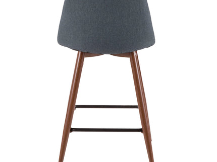 Pebble - Mid Century Modern Counter Stool (Set of 2)