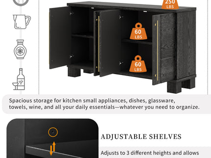 Sideboard With Adjustable Shelves