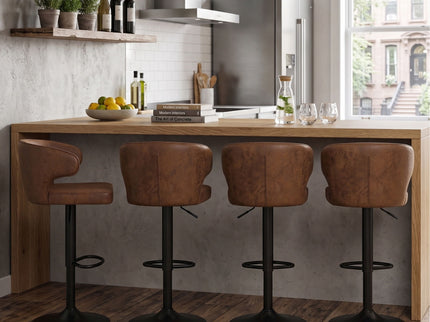 Adjustable Swivel Bar Chair