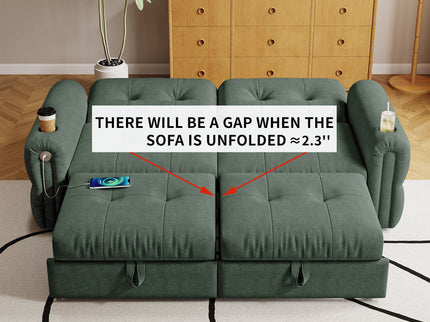 Cloud Like Convertible Sofa Bed With For Living Room