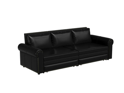 Chesterfield Sofa & Pull Out Bed