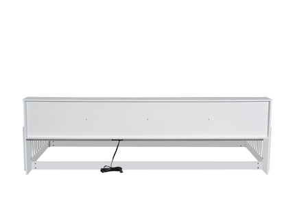 Floor Bed With Storage Cabinets And USB Ports