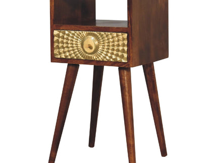 Eden - Mini Nightstand - Chestnut