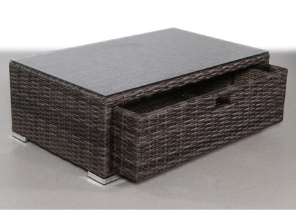 Stylish Rattan Wicker Person Seating Group With Premium Sunbrella Cushions Perfect For Outdoor Entertaining
