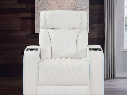 Electra - Power Recliner With Power Headrest, Massage, LED Lighting And USB Control