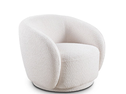 Swivel Accent Upholstered Barrel Chair