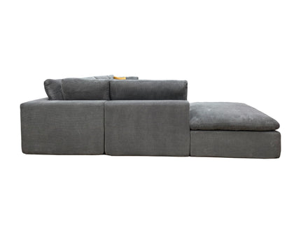 Custom Configuration Modular Sectional & Toss Pillows