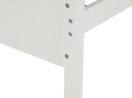 Platform Bed With Slat Support And Headboard And Footboard