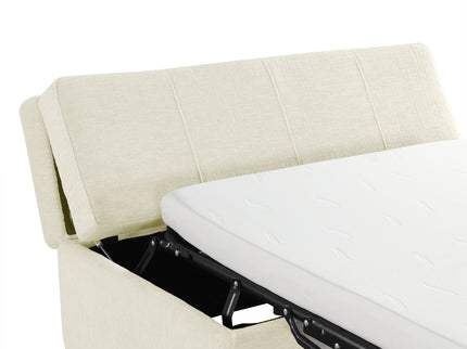 Twin Size Folding Ottoman Sleeper Bed With Mattress Convertible Guest Bed