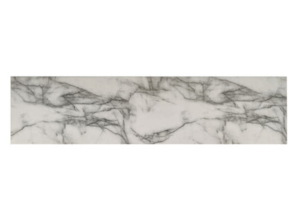 Matilda - Cabinet Console Table With White Faux Marble Top - White