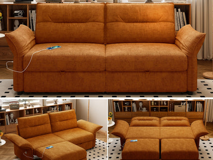 Sofa Bed With Convertible Design, Living Room Furniture